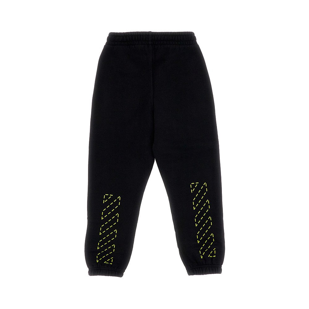 Joggers in cotone con stampa logo