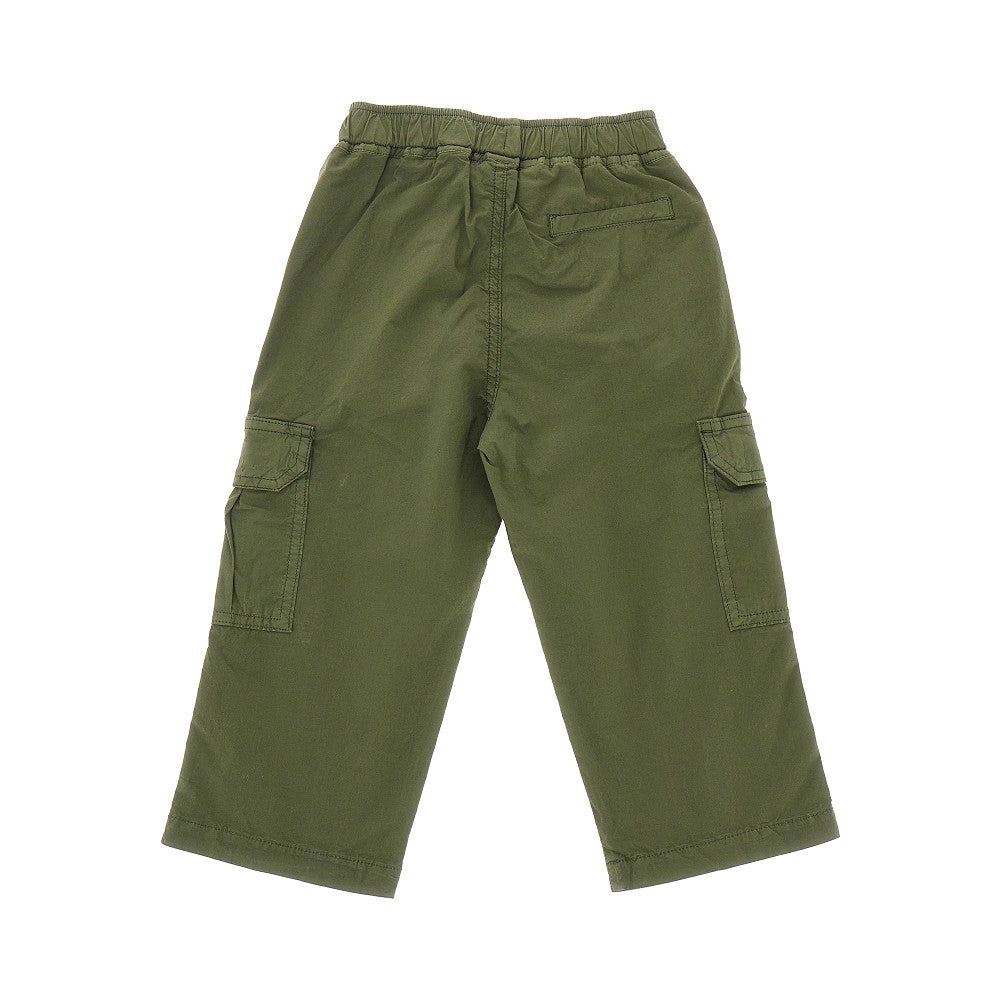 Stretch cotton cargo pants