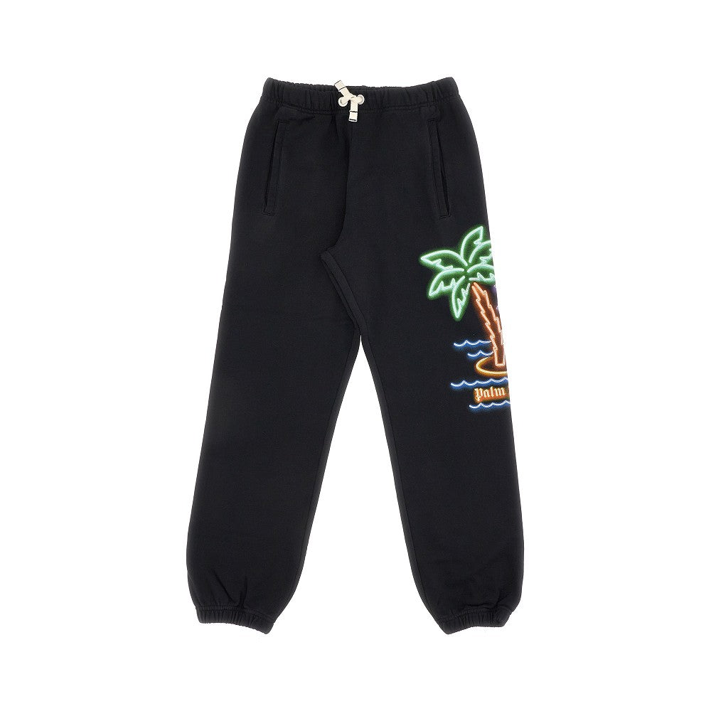 &#39;Neon Palms&#39; print sweatpants