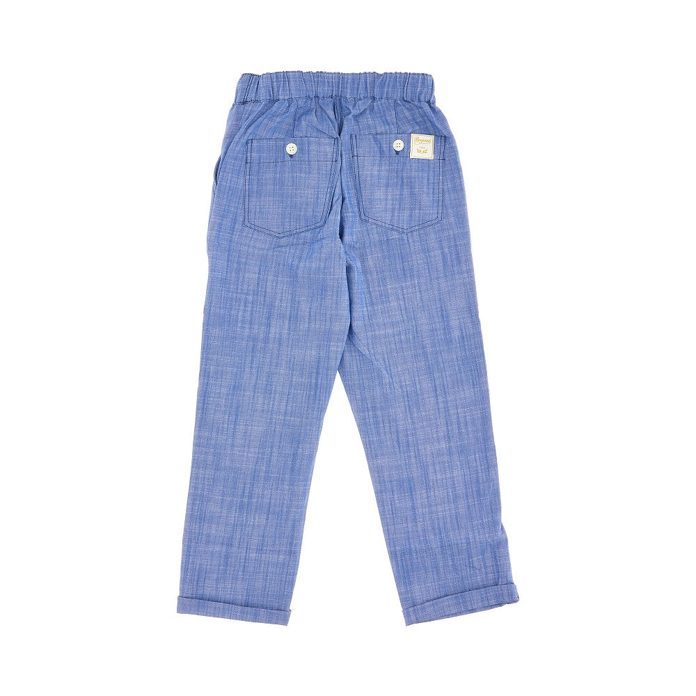 Pantalone &#39;Connell&#39; in chambray