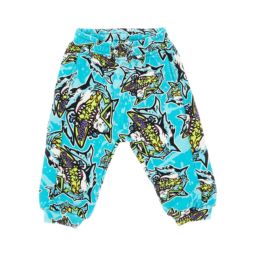 Joggers con stampa Lifeshark