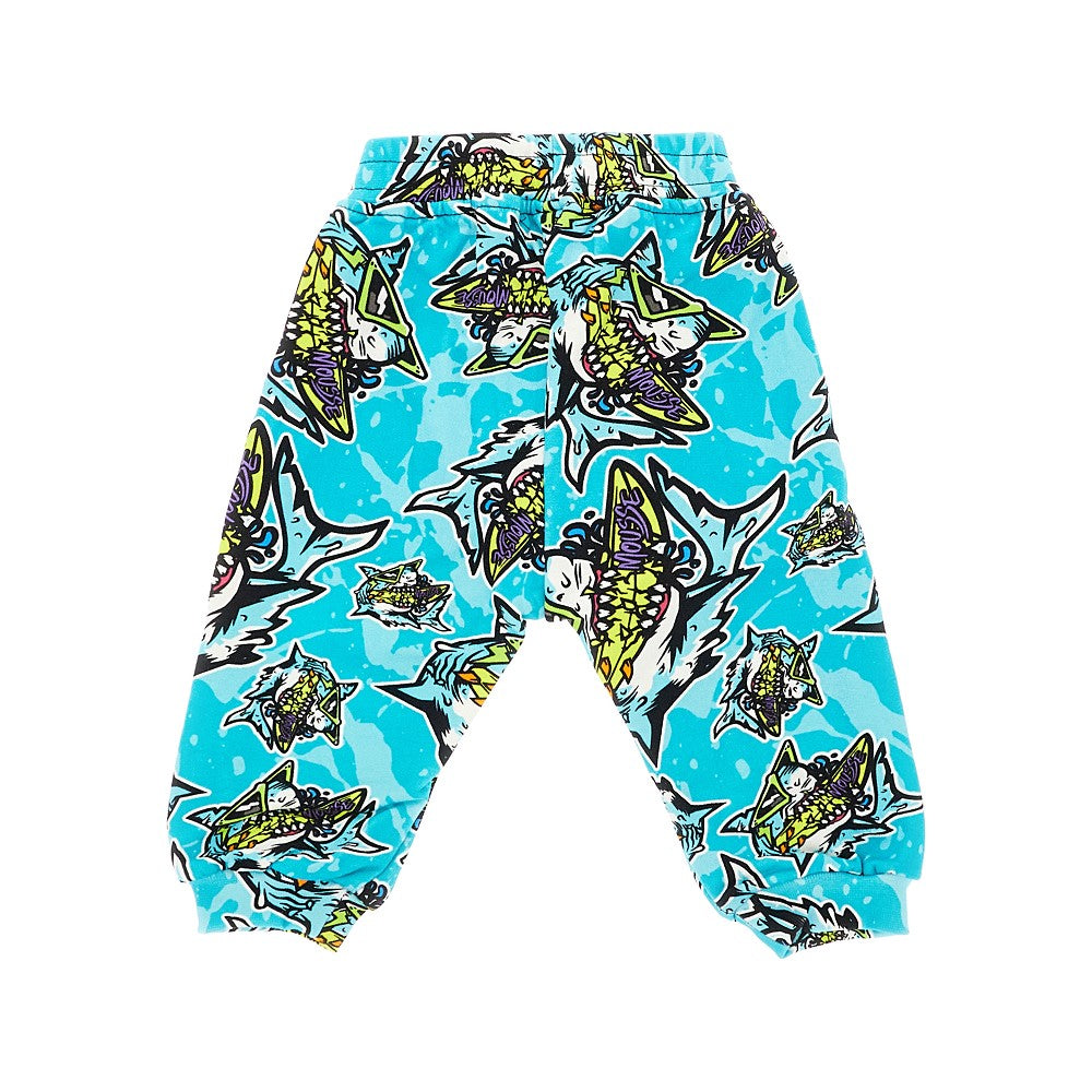 Joggers con stampa Lifeshark