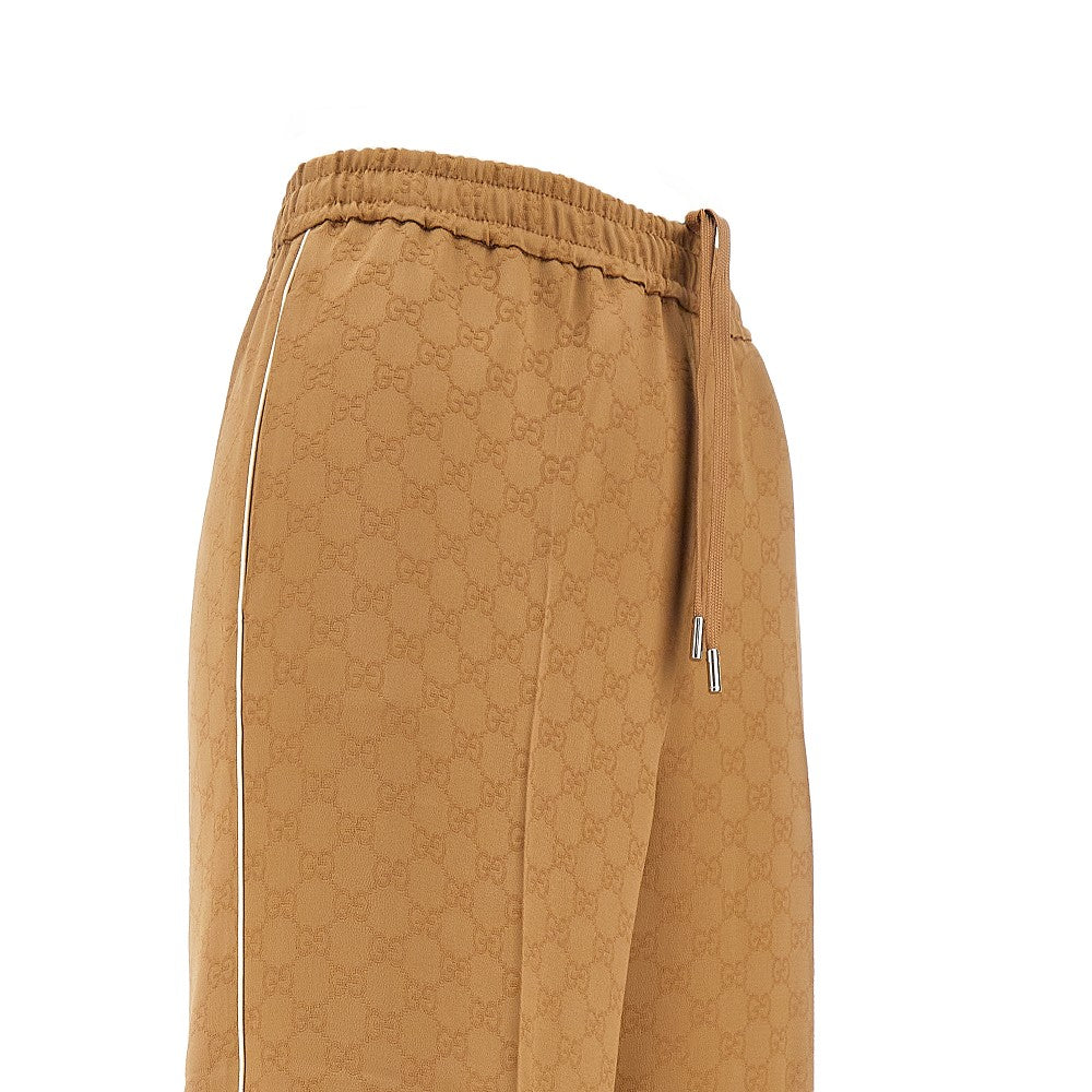 Pantalone sportivo in jacquard GG