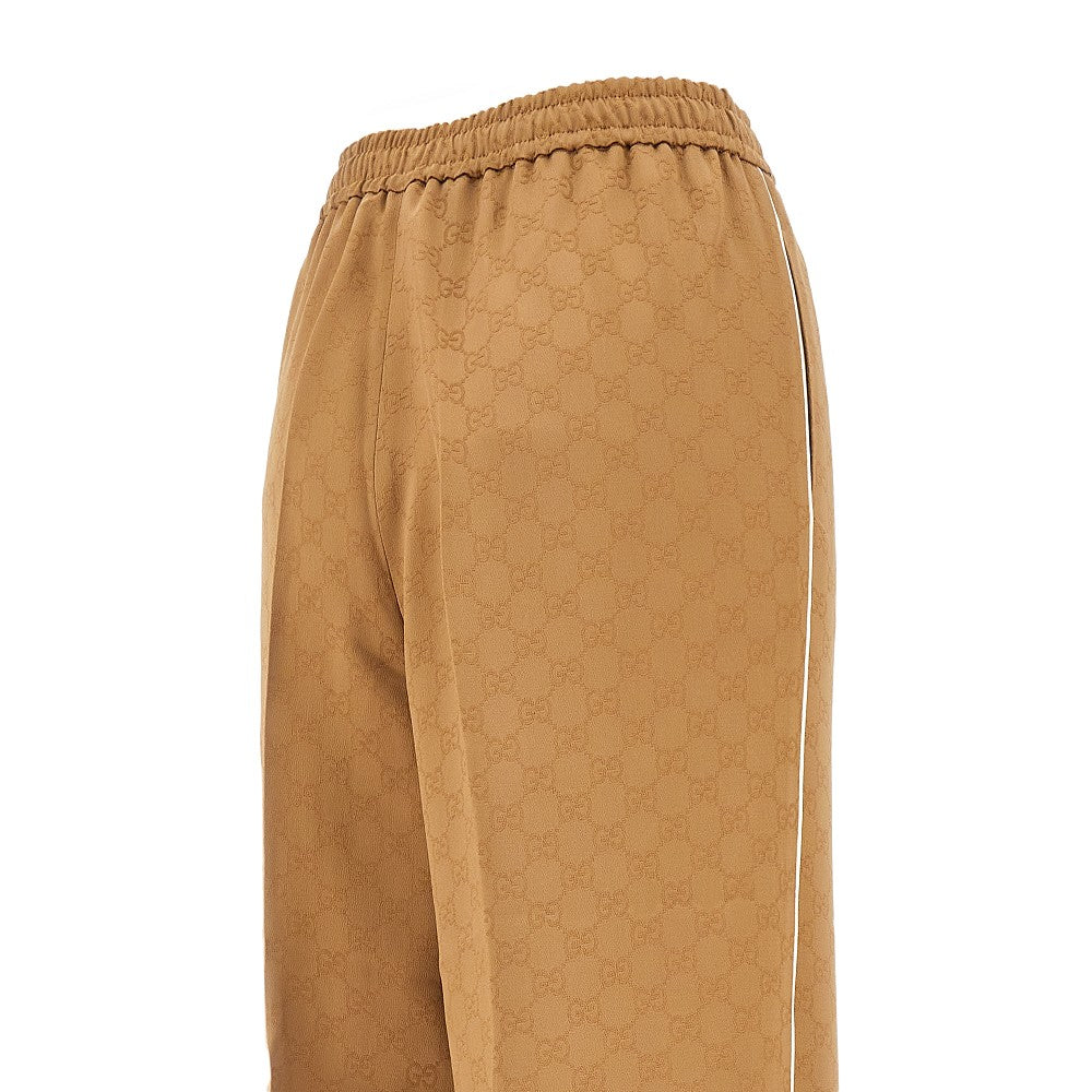 Pantalone sportivo in jacquard GG