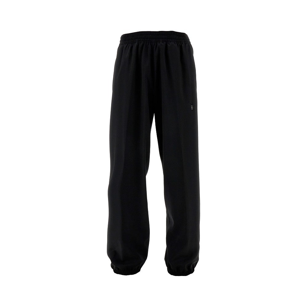 Pantalone jogging in lana