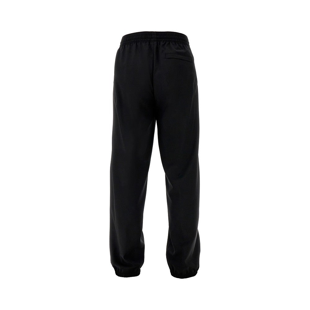 Pantalone jogging in lana