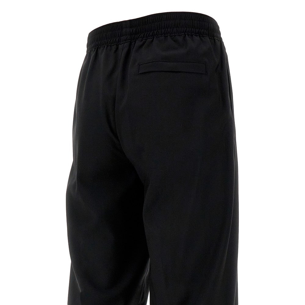 Pantalone jogging in lana