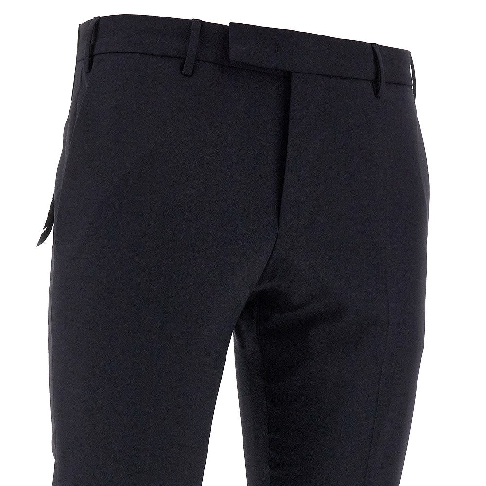 Pantalone in lana stretch