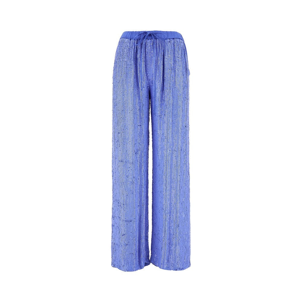 Pantalone ampio in paillettes