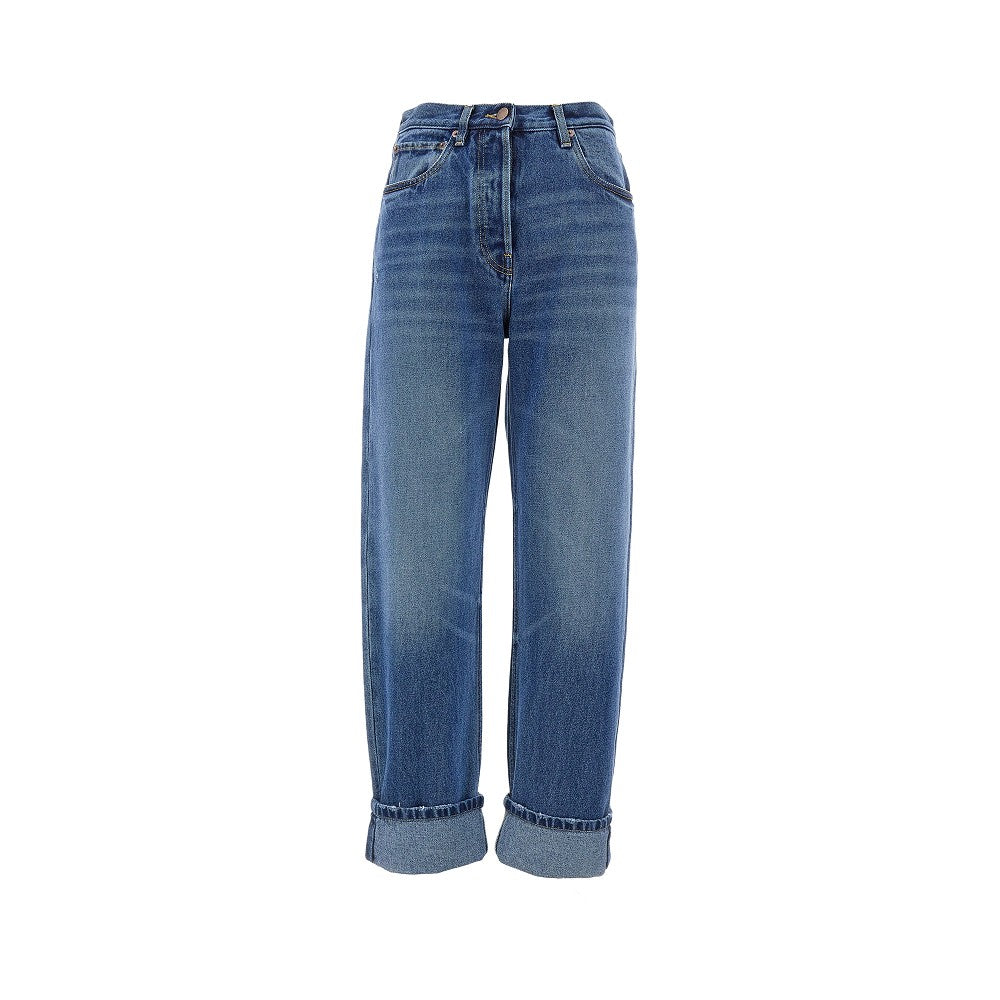 Used effect denim Loose Fit jeans