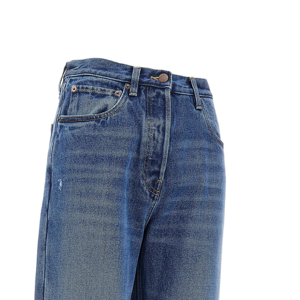 Used effect denim Loose Fit jeans