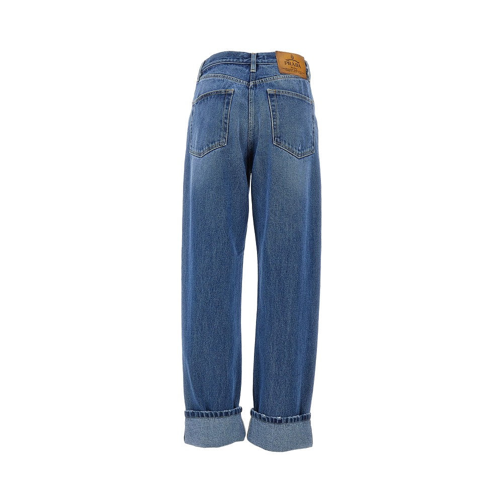 Used effect denim Loose Fit jeans