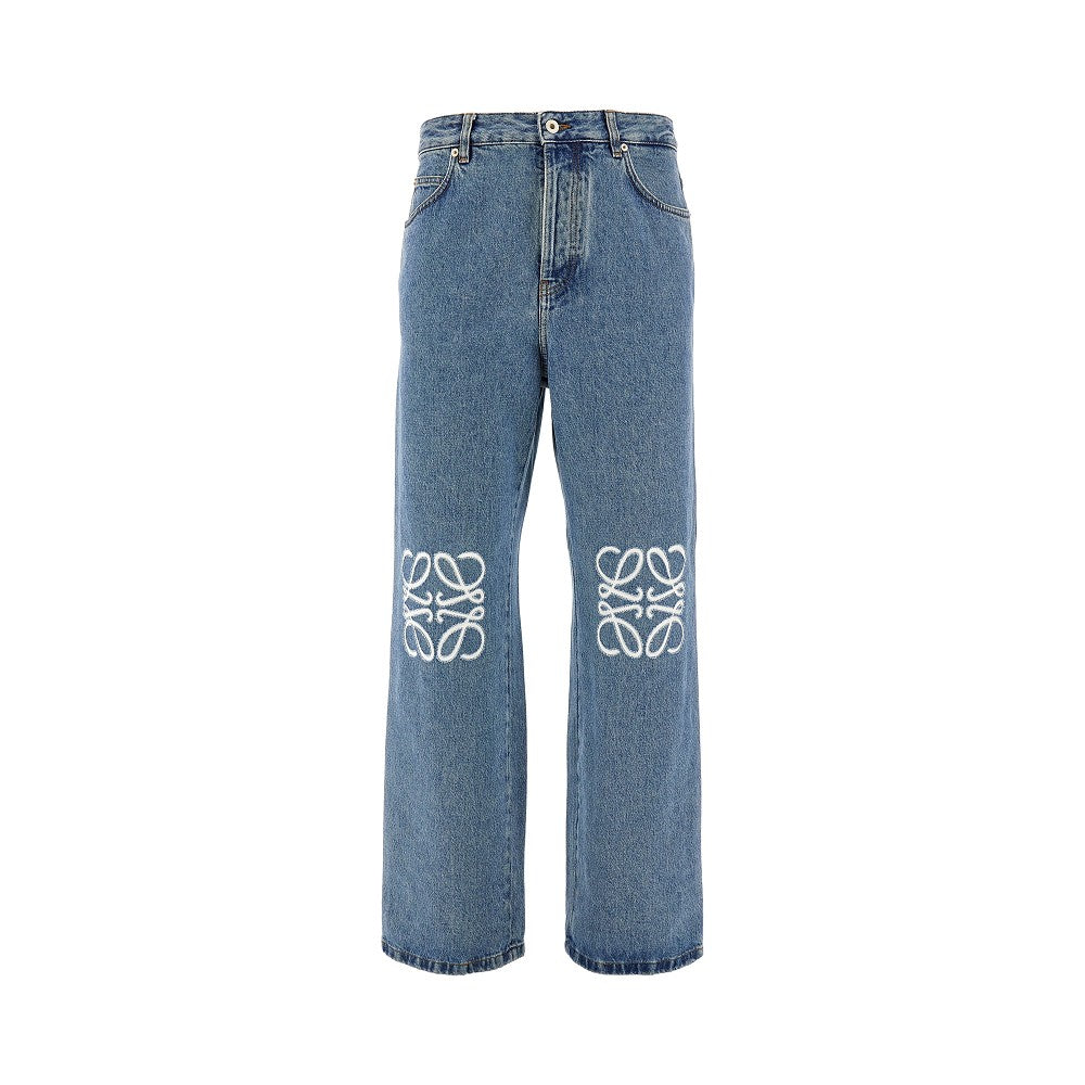 Anagram cut-out jeans