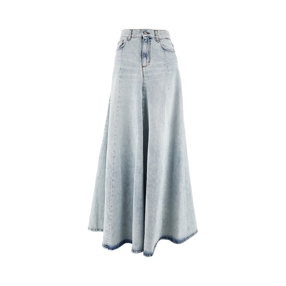 &#39;Serenity&#39; denim maxi skirt