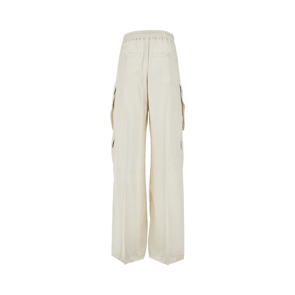 &#39;Cargobelas&#39; viscose-blend pants