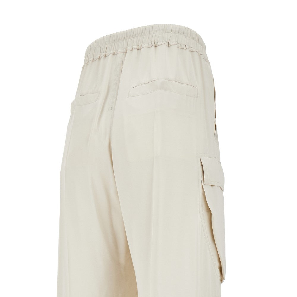 &#39;Cargobelas&#39; viscose-blend pants