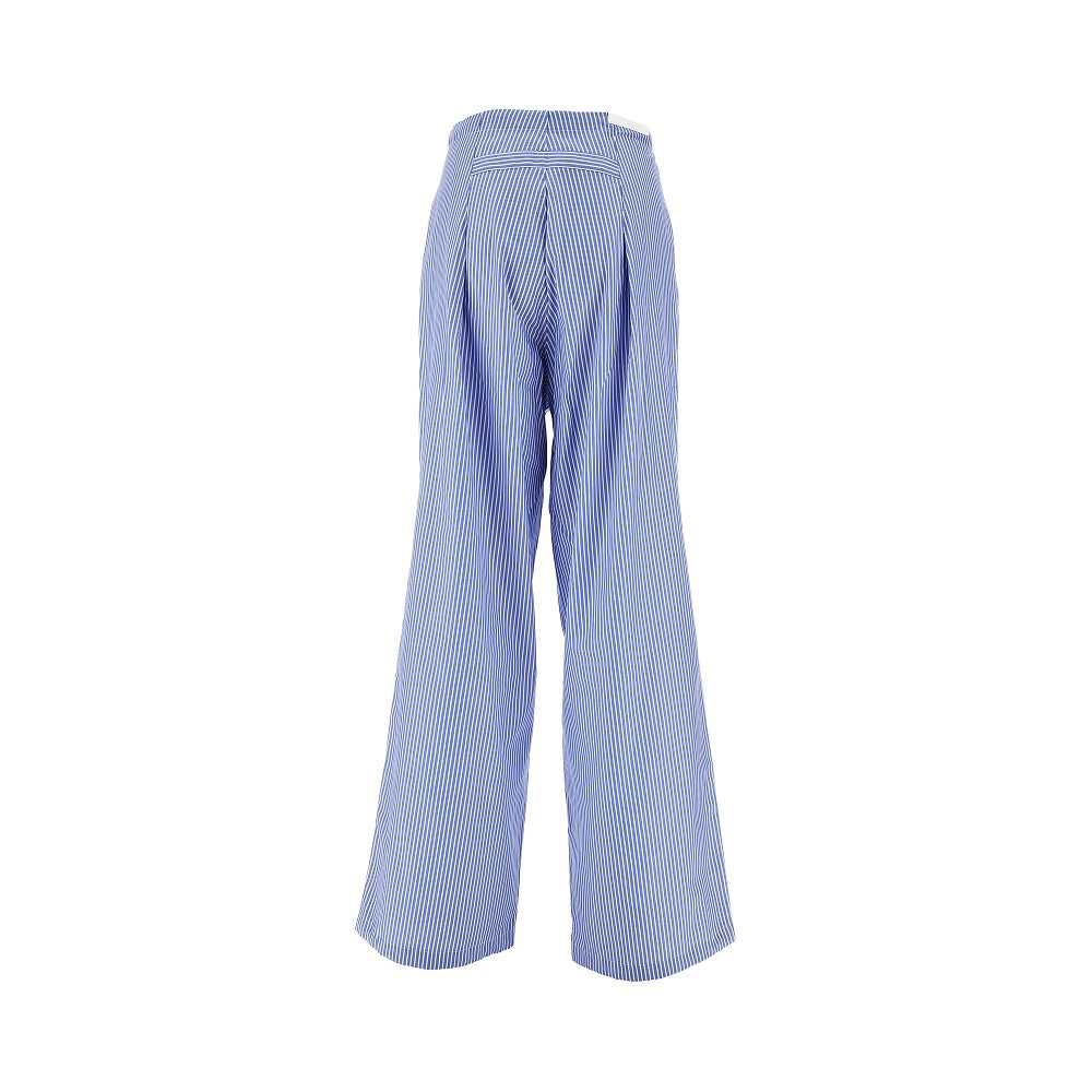 &#39;Daisy&#39; striped poplin pants