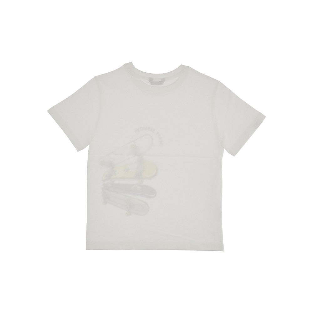 Skate print T-shirt