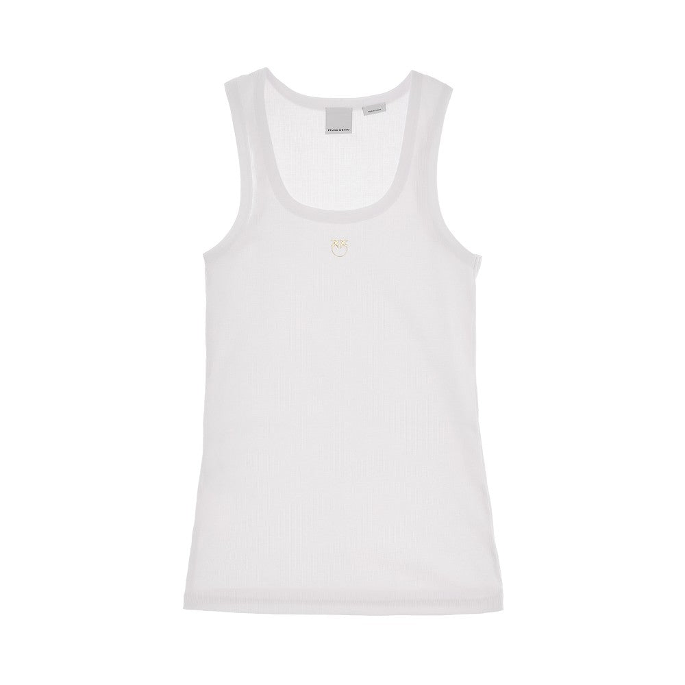 &#39;Love Birds&#39; ribbed tank top