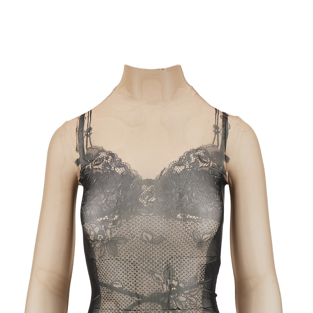 Trompe l&#39;oeil Lingerie top