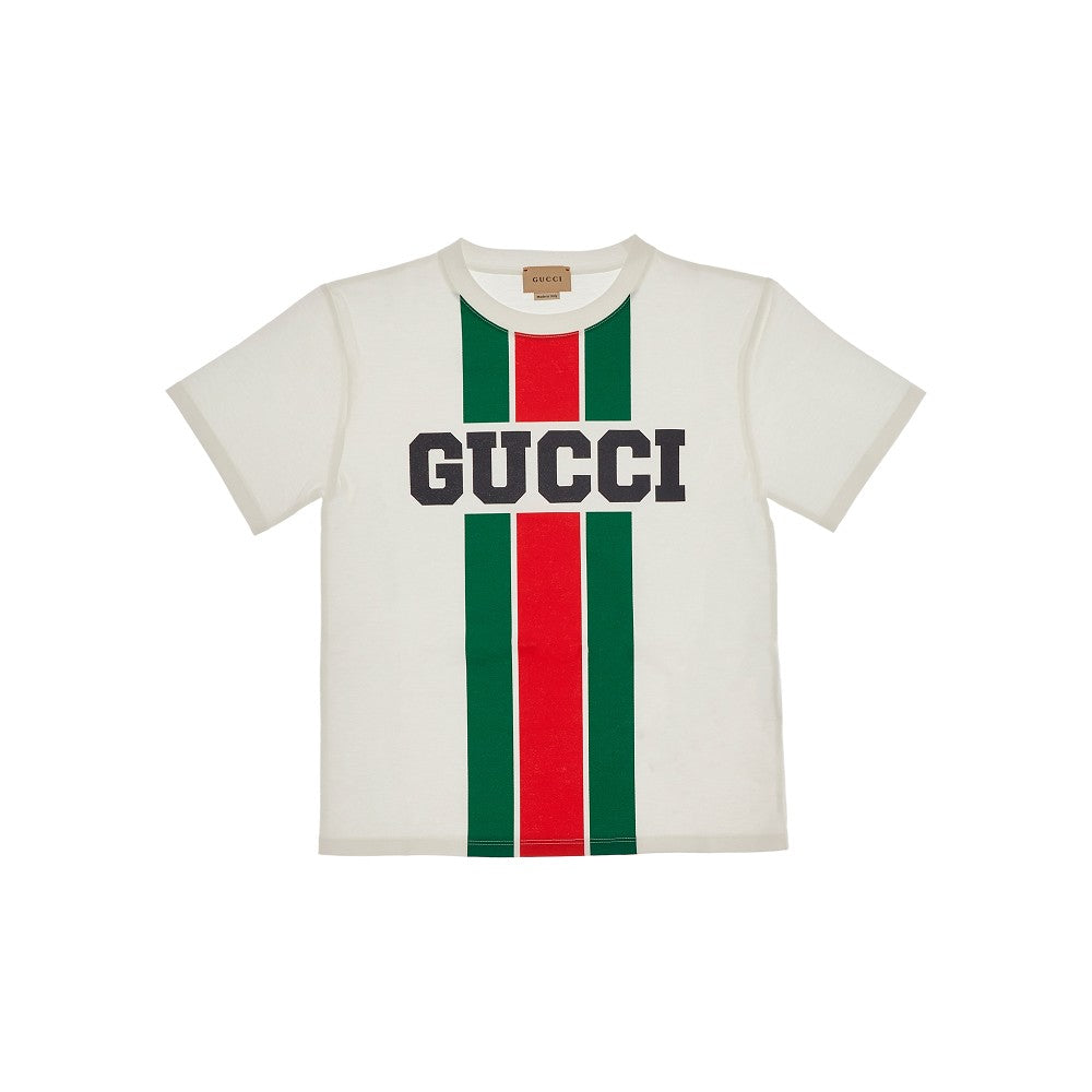 &#39;Gucci Web&#39; print T-shirt