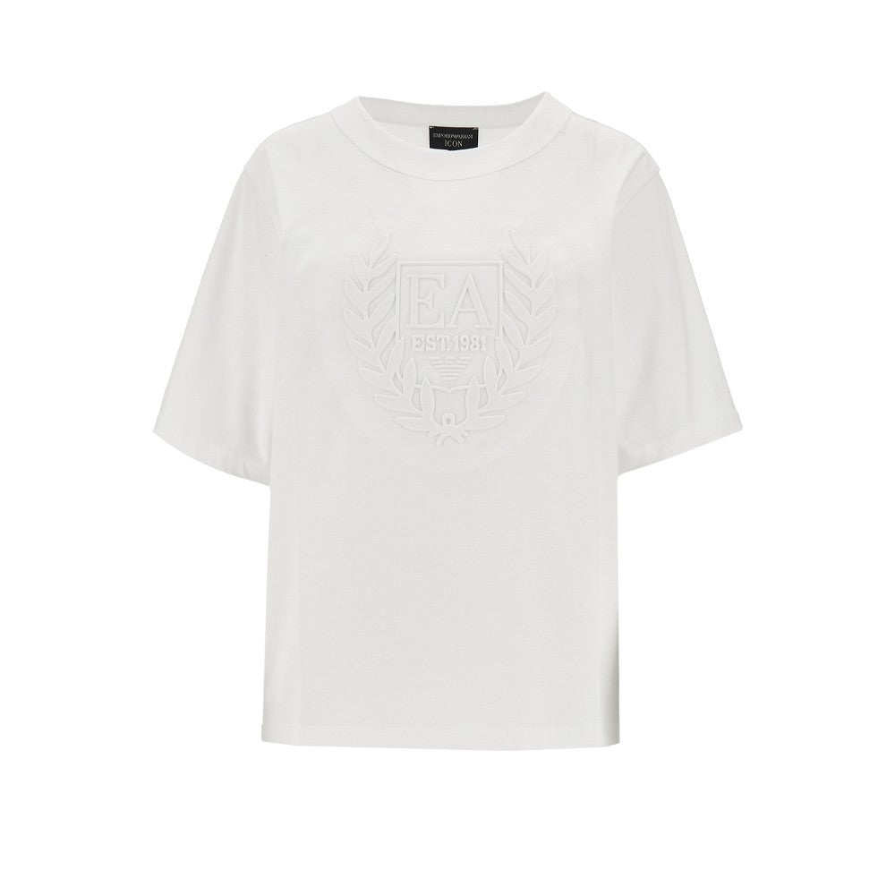 Embossed crest T-shirt