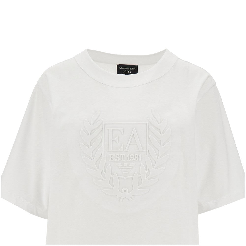 Embossed crest T-shirt