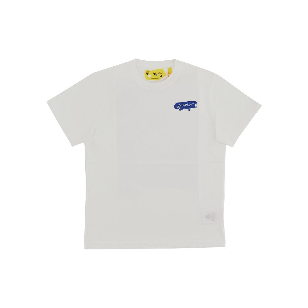 Paint logo print T-shirt