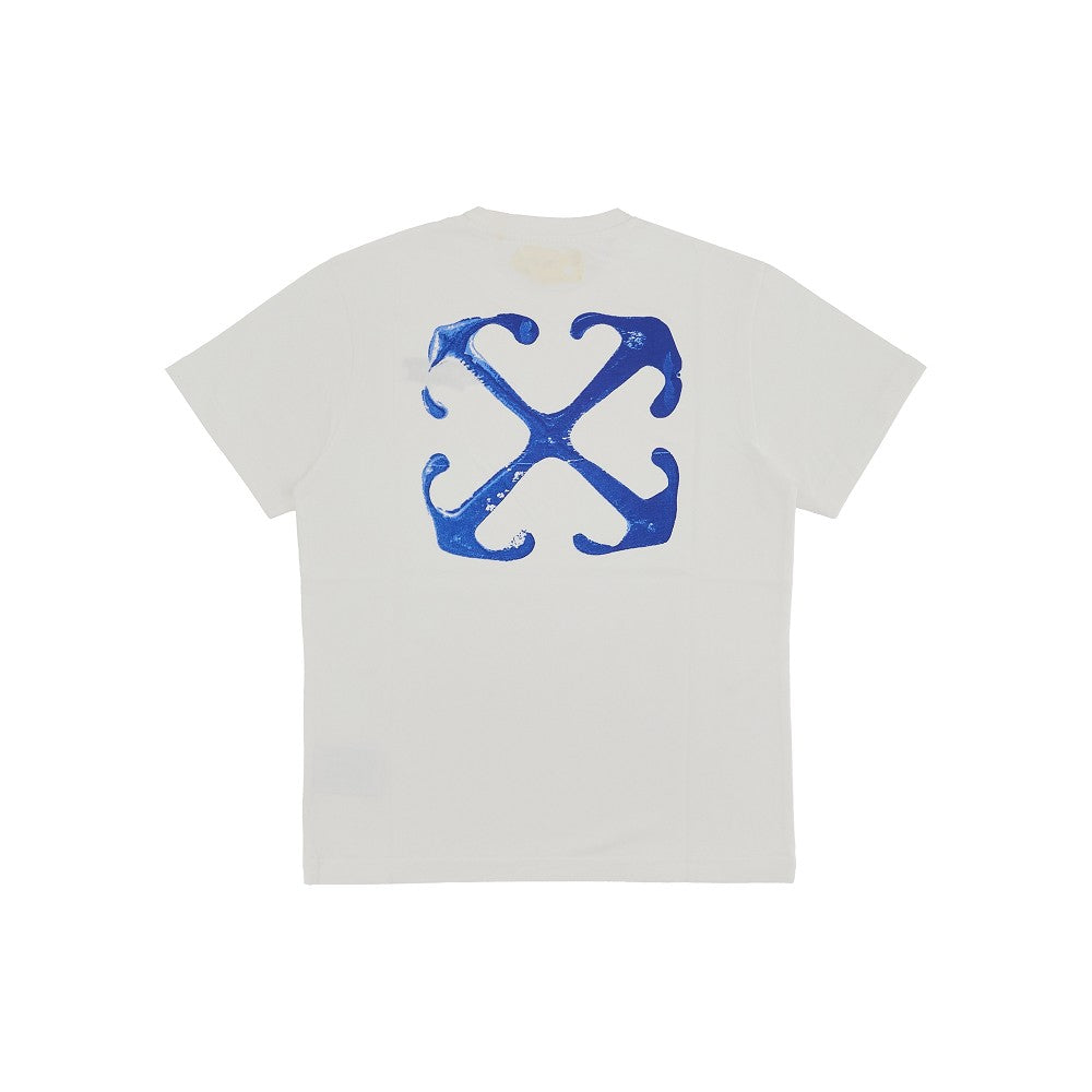 Paint logo print T-shirt