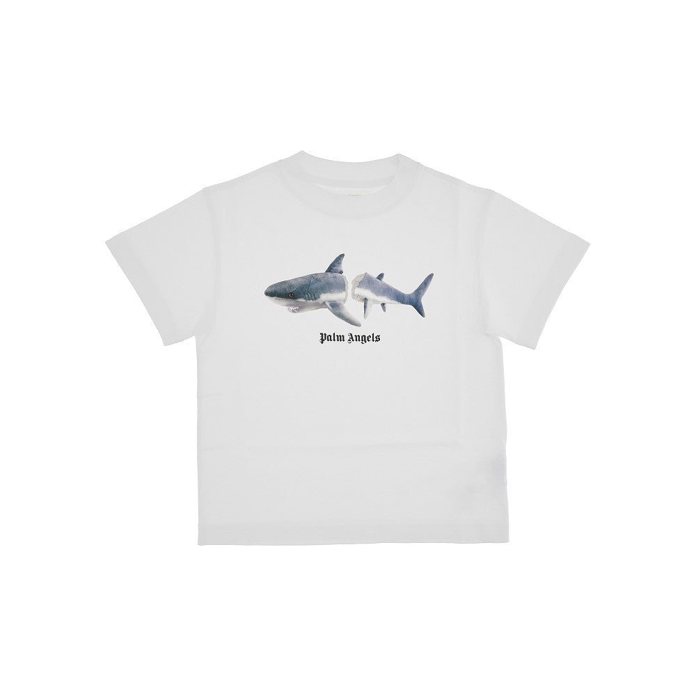 Shark print T-shirt