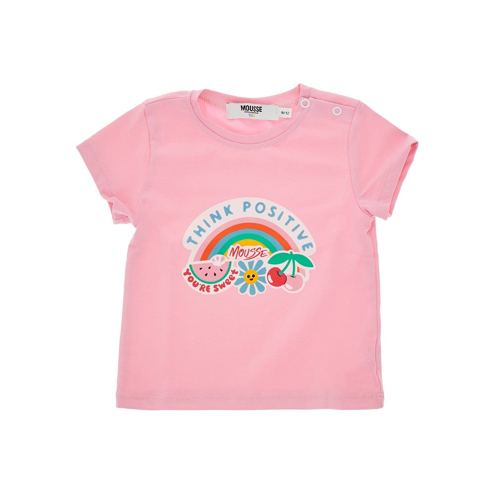 T-shirt con stampa Stickers Cloud