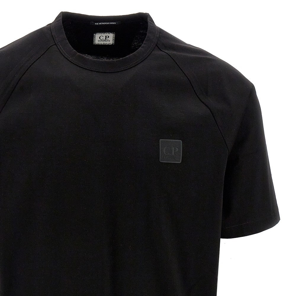 Rubberized chest logo T-shirt