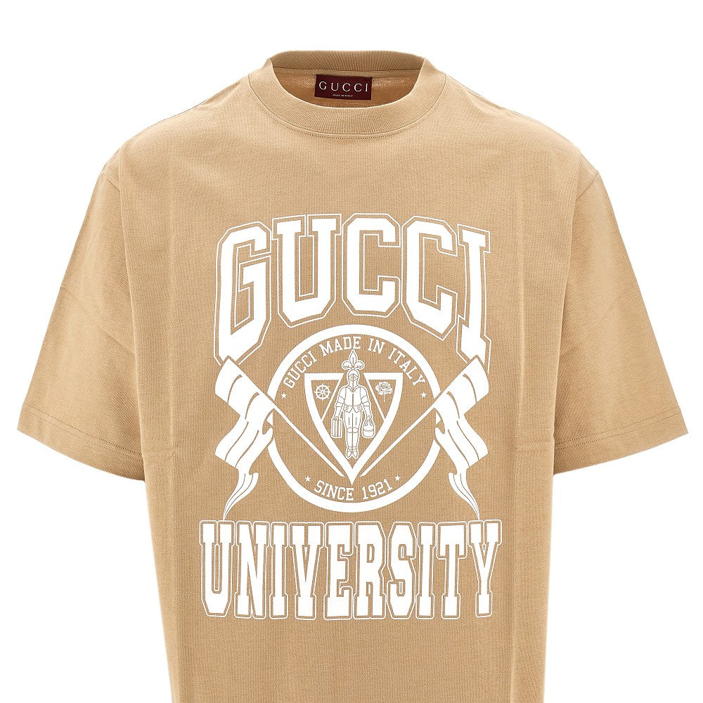 &#39;Gucci University&#39; print T-shirt