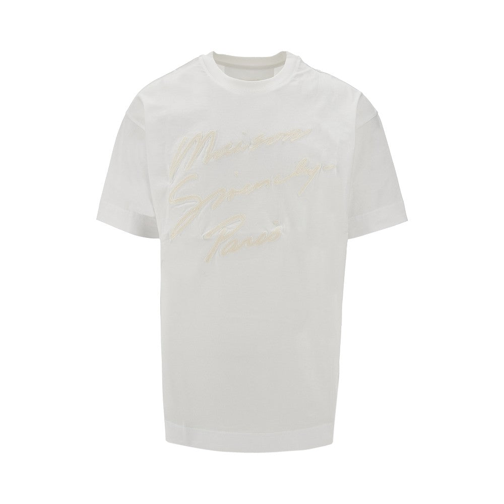 T-shirt con ricamo &#39;Maison GIVENCHY Paris&#39;