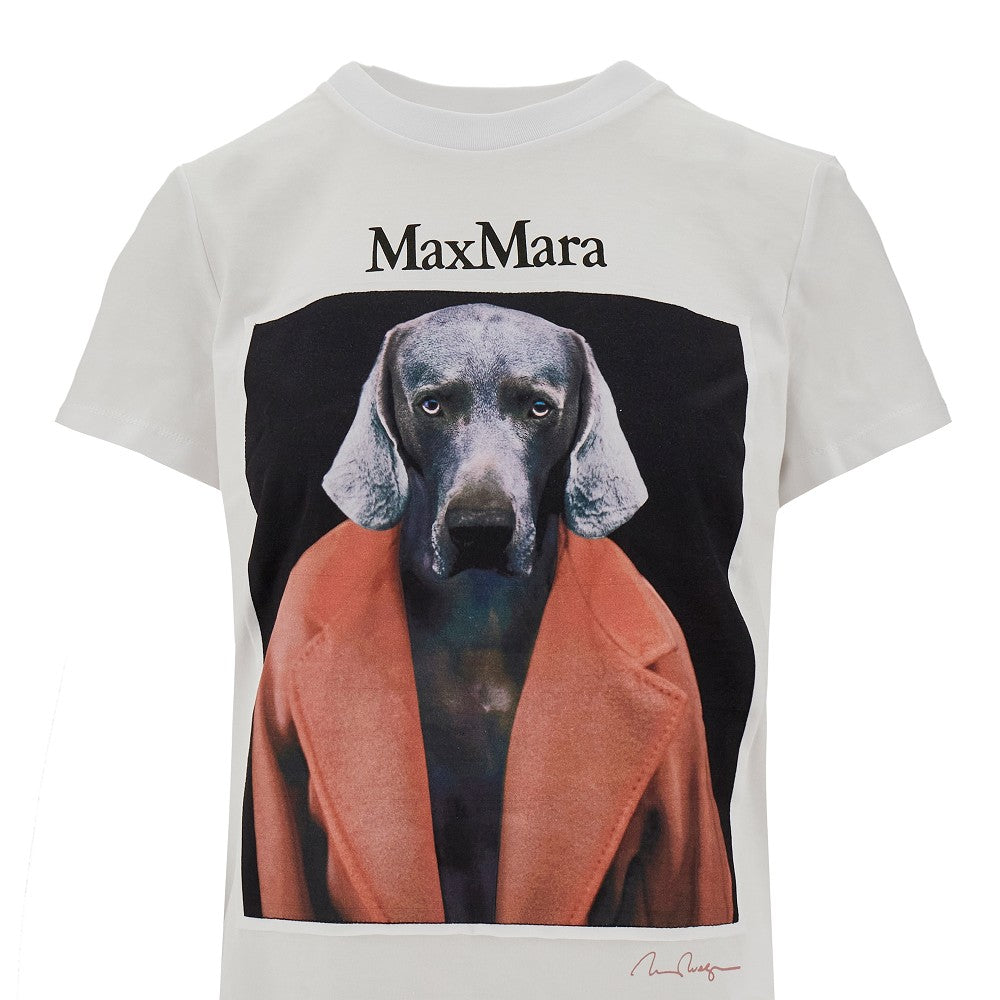 William Wegman print jersey T-shirt