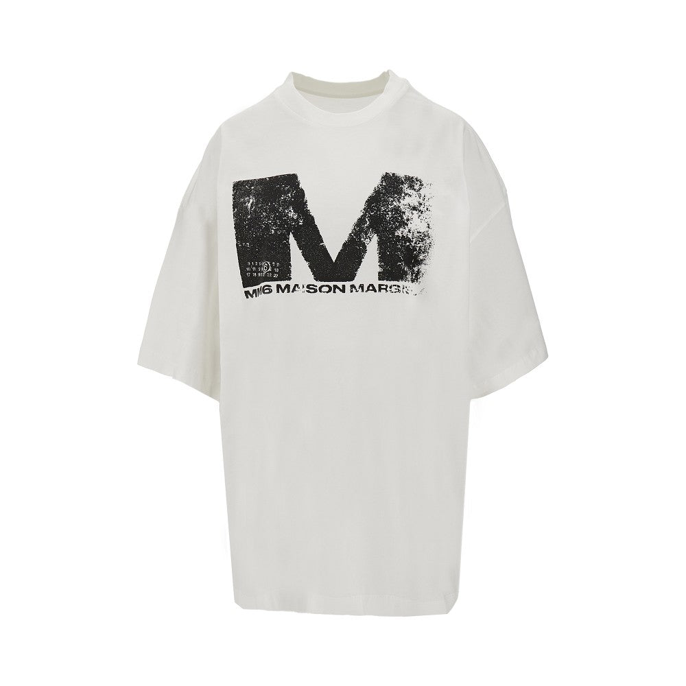 Logo print oversized T-shirt