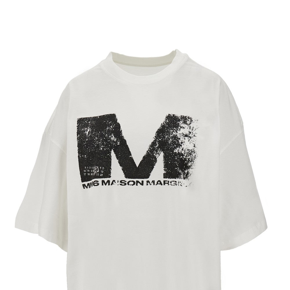 Logo print oversized T-shirt