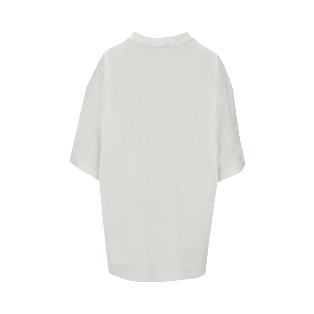 Logo print oversized T-shirt