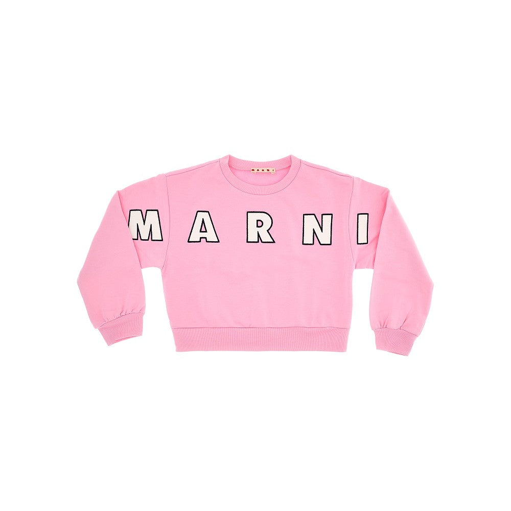 Crewneck sweatshirt with logo