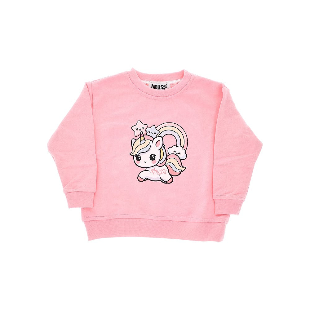 Crewneck sweatshirt with print