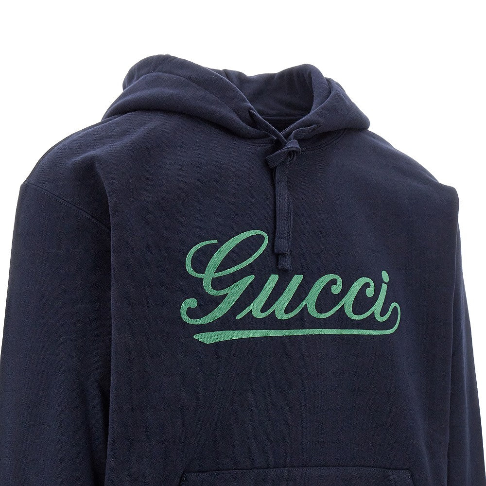 Signature embroidery hoodie