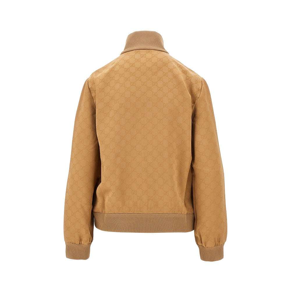 GG jacquard full-zip sweatshirt