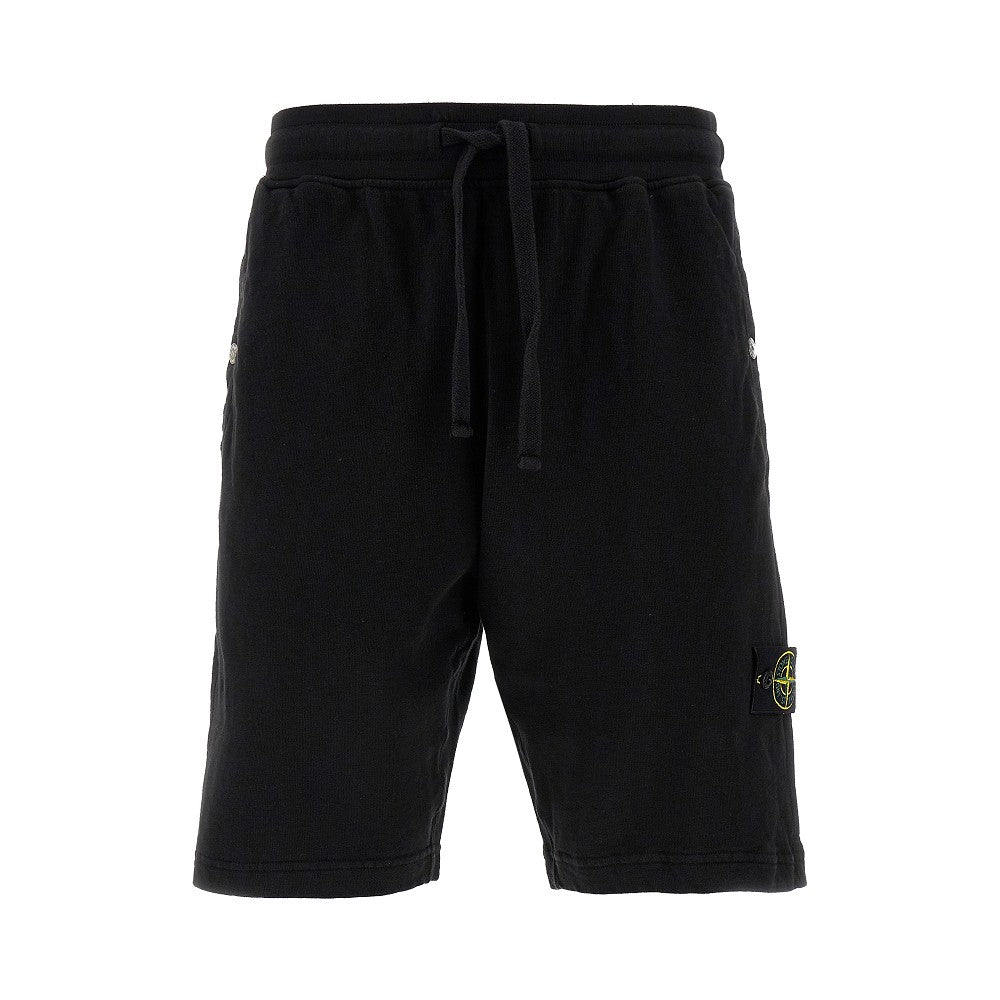 Sweatshorts with logo badge