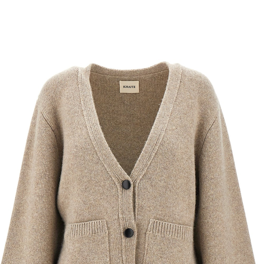 Cardigan in cachemire &#39;Scarlet&#39;