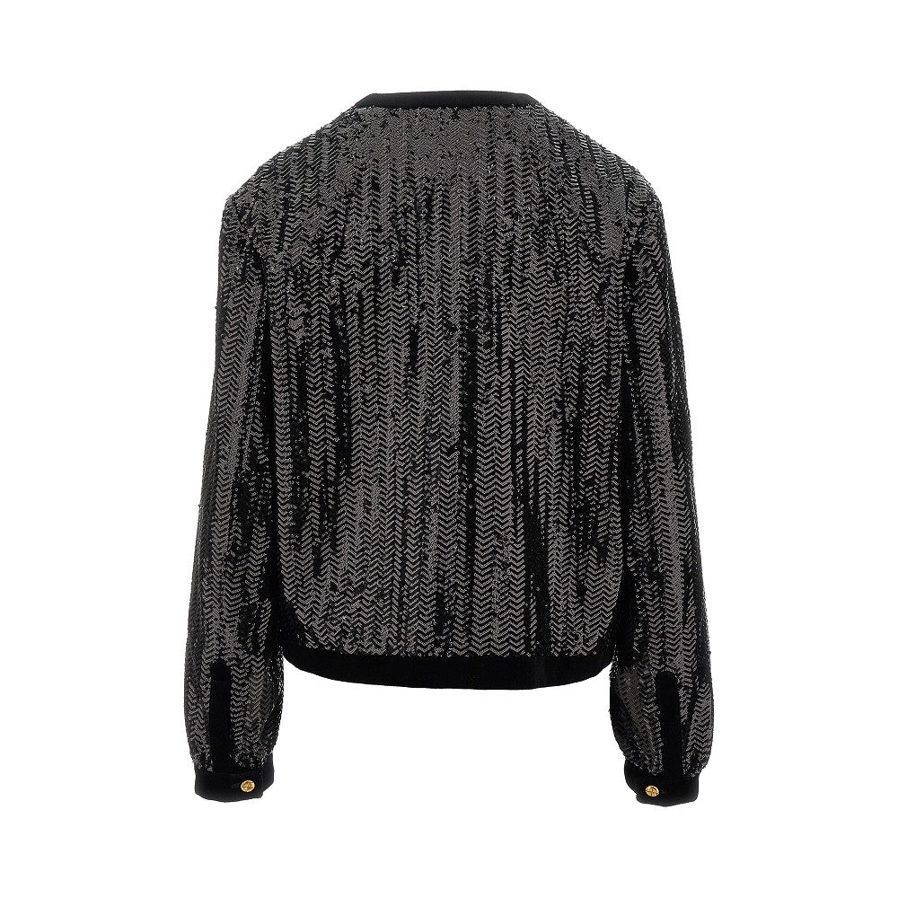 &#39;Gliss&#39; sequinned bolero jacket