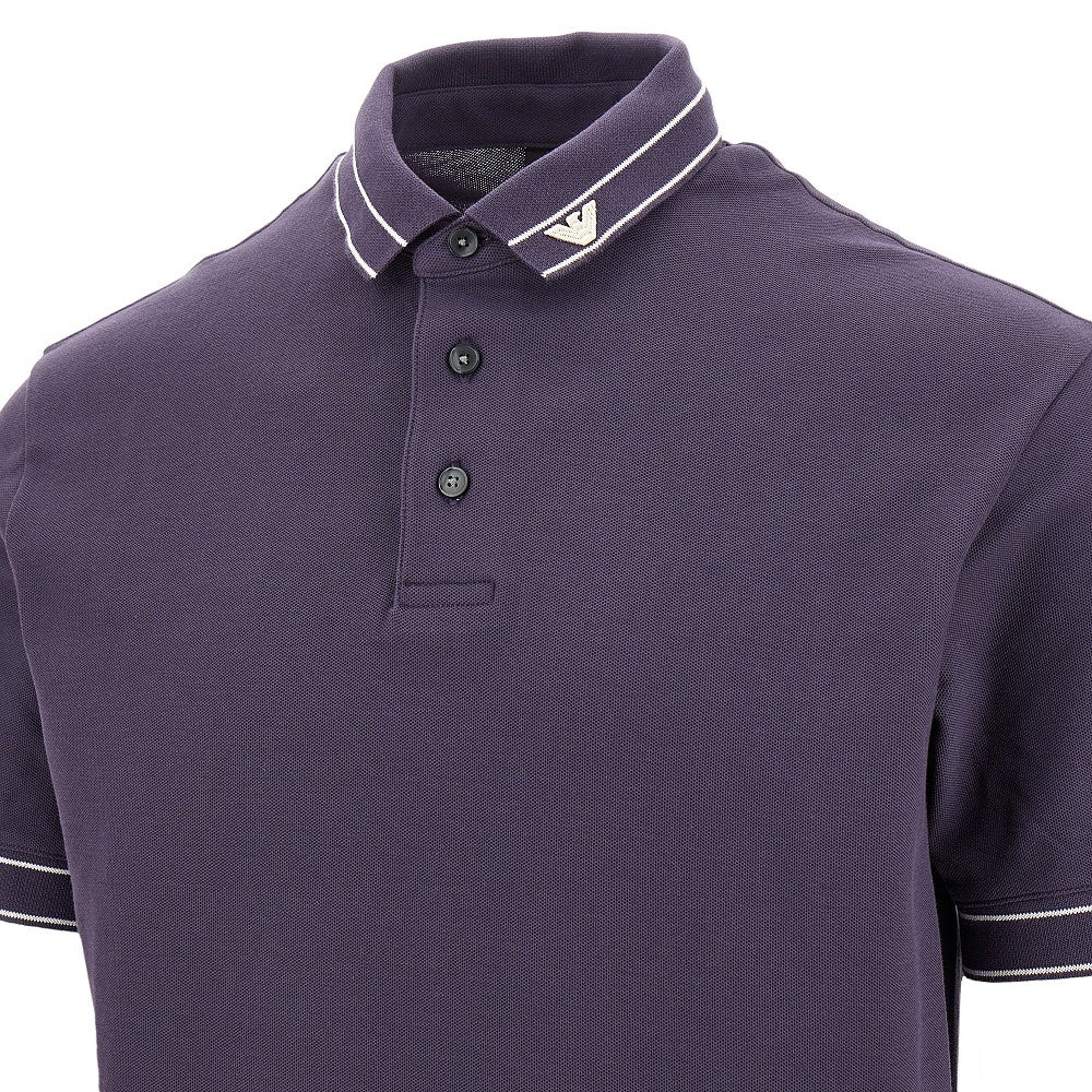 Cotton piquet polo shirt