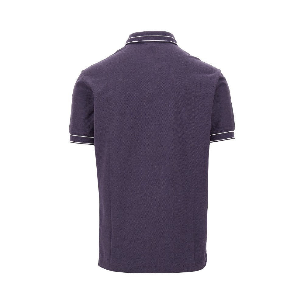 Cotton piquet polo shirt