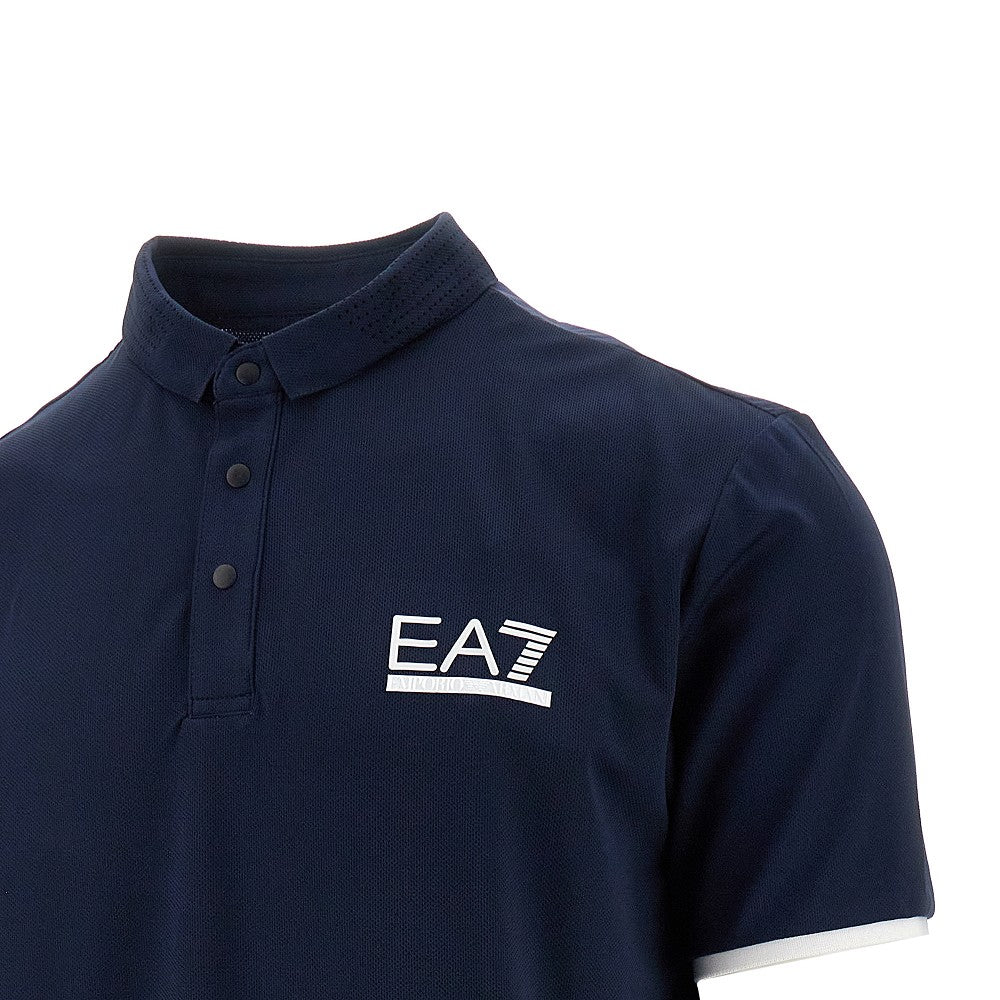 VENTUS7 technical fabric polo shirt