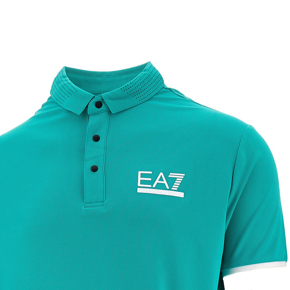 VENTUS7 technical fabric polo shirt