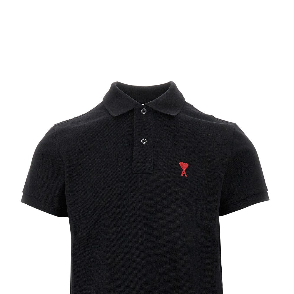 Ami de Coeur embroidery polo shirt